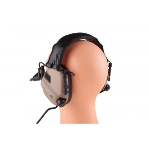 Активные наушники Earmor Tactical Hearing Protection Ear-Muff- TAN (M32-TN)